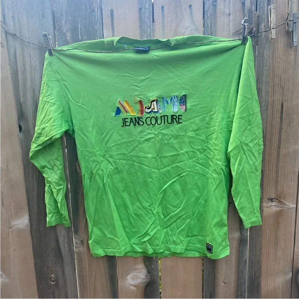 Vintage Versace men’s long sleeve T-shirt size medium